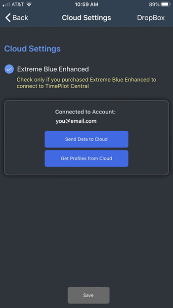 Cloud Settings